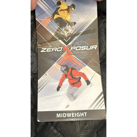 Mens S Jacket Winter Parka Insulated Water Resistant Hooded Mid weight BLK $120 - Picture 9 of 14